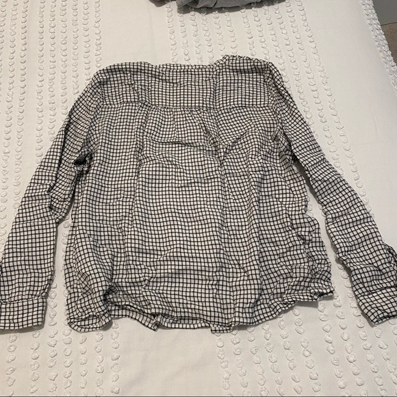 Madewell Market Popover in Malone Plaid - Size M - Picture 6 of 7